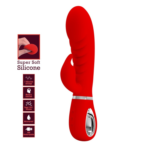 Pretty Love Prescott Red Rabbit Vibrator - Image 3