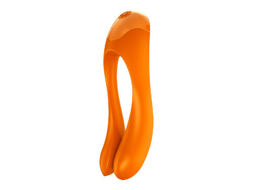 Δονητής Δακτύλου Satisfyer Candy Cane Vibrator Orange