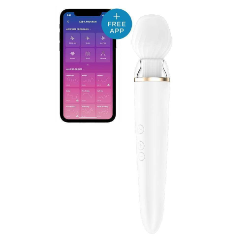 Δονητής Μασάζ με App - Satisfyer Double Wand-Er - Image 4