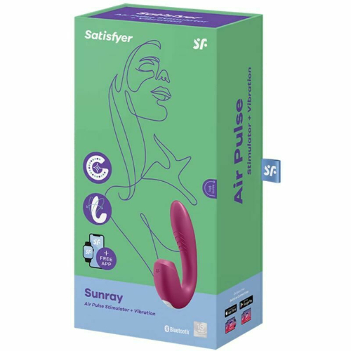 Αναρροφητής Κλειτορίδας και Δονητής G-Spot με App - Satisfyer Sunray - Image 5