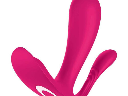 Πρωκτικός Και Κολπικός Δονητής Εσωρούχου - Satisfyer με App Pink