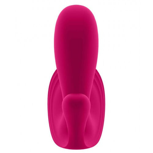 Πρωκτικός Και Κολπικός Δονητής Εσωρούχου - Satisfyer με App Pink - Image 3