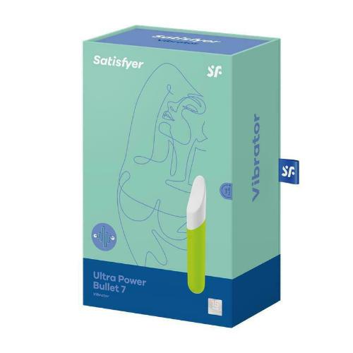 Δονητής Bullet 13,2cm Satisfyer Ultra Power 7 Green - Image 6
