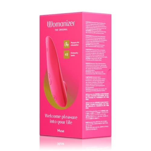 Δονητής Κλειτορίδας με Αναρρόφηση WOMANIZER MUSE PINK - Image 6