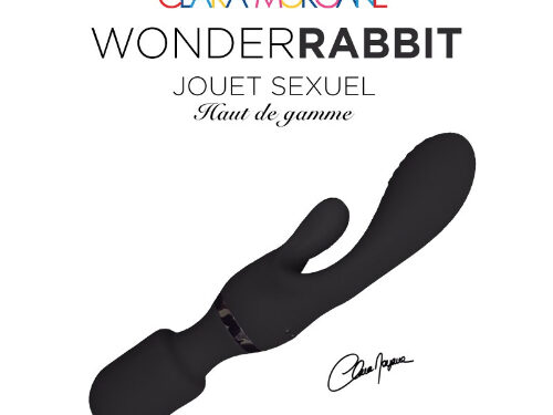 Wonder Rabbit Vibrator (Μαύρος) - Clara Morgane
