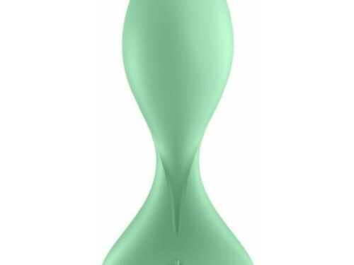 Πρωκτική Σφήνα Με Δόνηση Trendsetter Green - Satisfyer