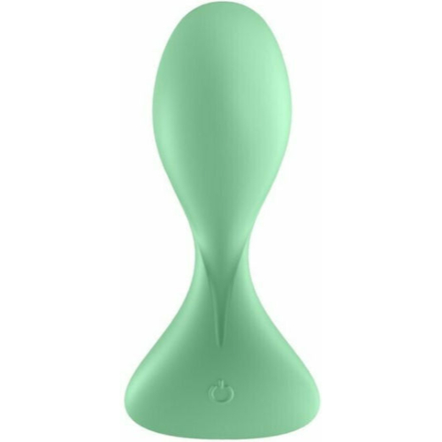 Πρωκτική Σφήνα Με Δόνηση Trendsetter Green - Satisfyer