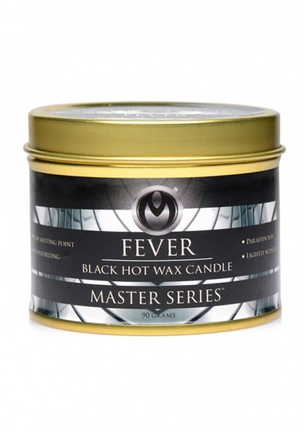 Μαύρο Κερί Μασάζ - Fever Black Hot Wax Paraffin Candle
